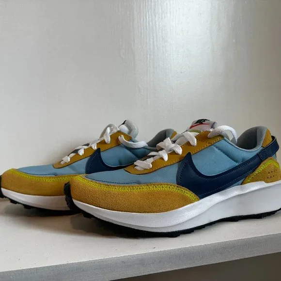 Nike Shoes Nike Mens Waffle Debut Sneaker Gold Poshmark